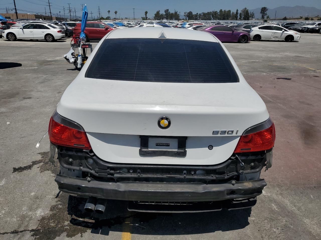 2007 BMW 530 I VIN: WBANE735X7CM58948 Lot: 57628395