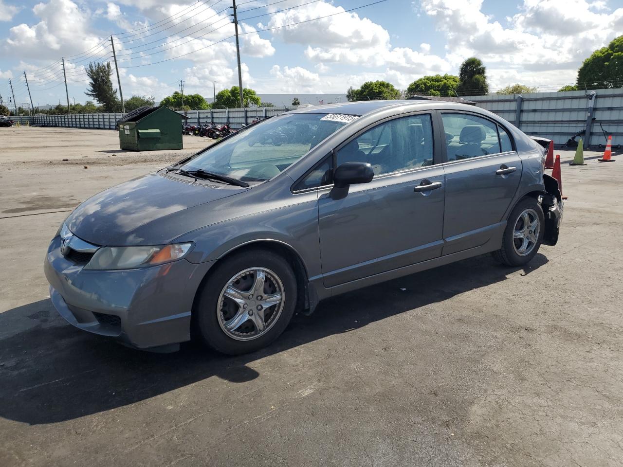2011 Honda Civic Vp for Sale in Miami, FL - Rear End
