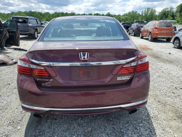  HONDA ACCORD 2017 Burgundy