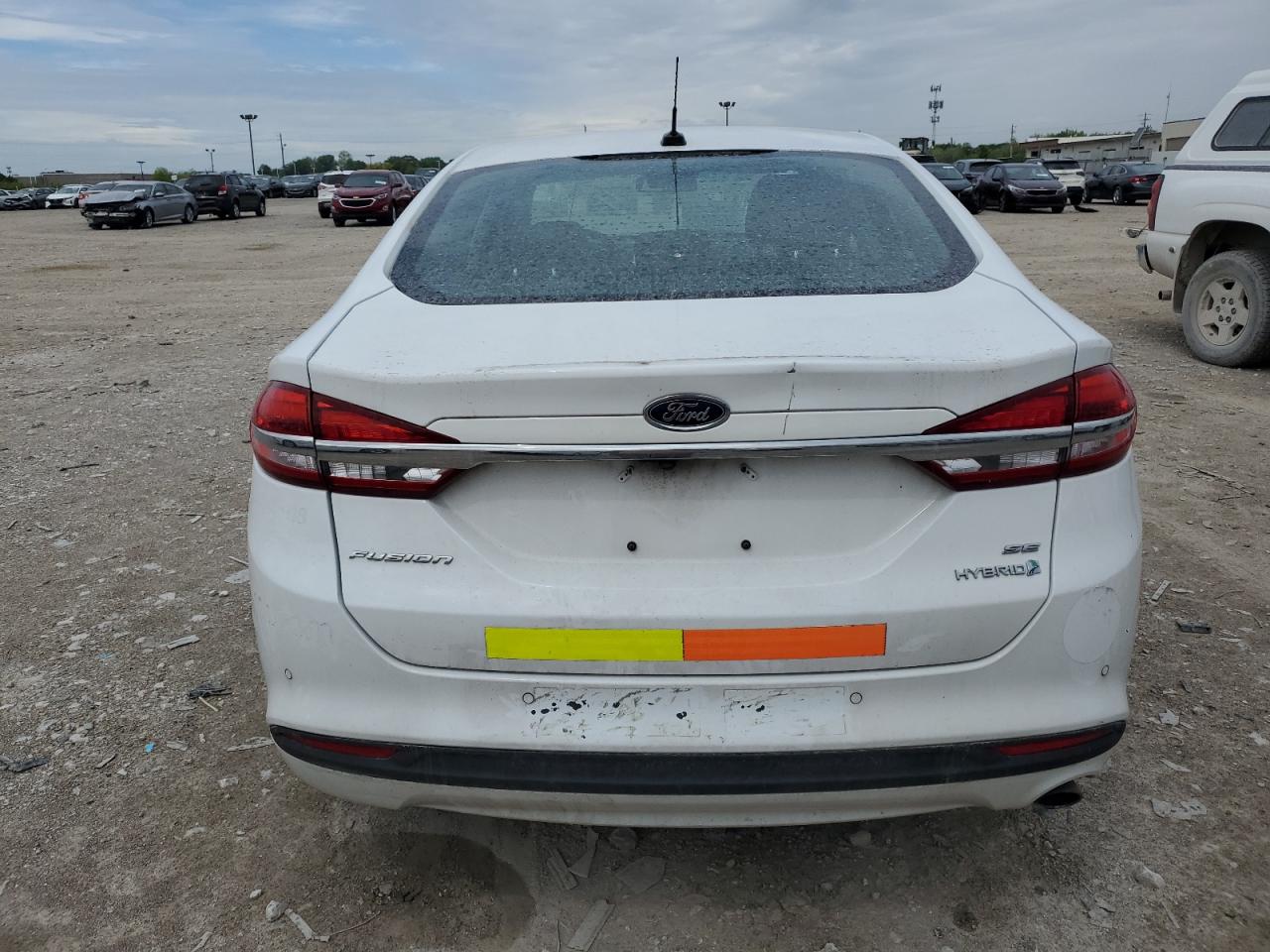 2018 Ford Fusion Se Hybrid VIN: 3FA6P0LU0JR271278 Lot: 54032945