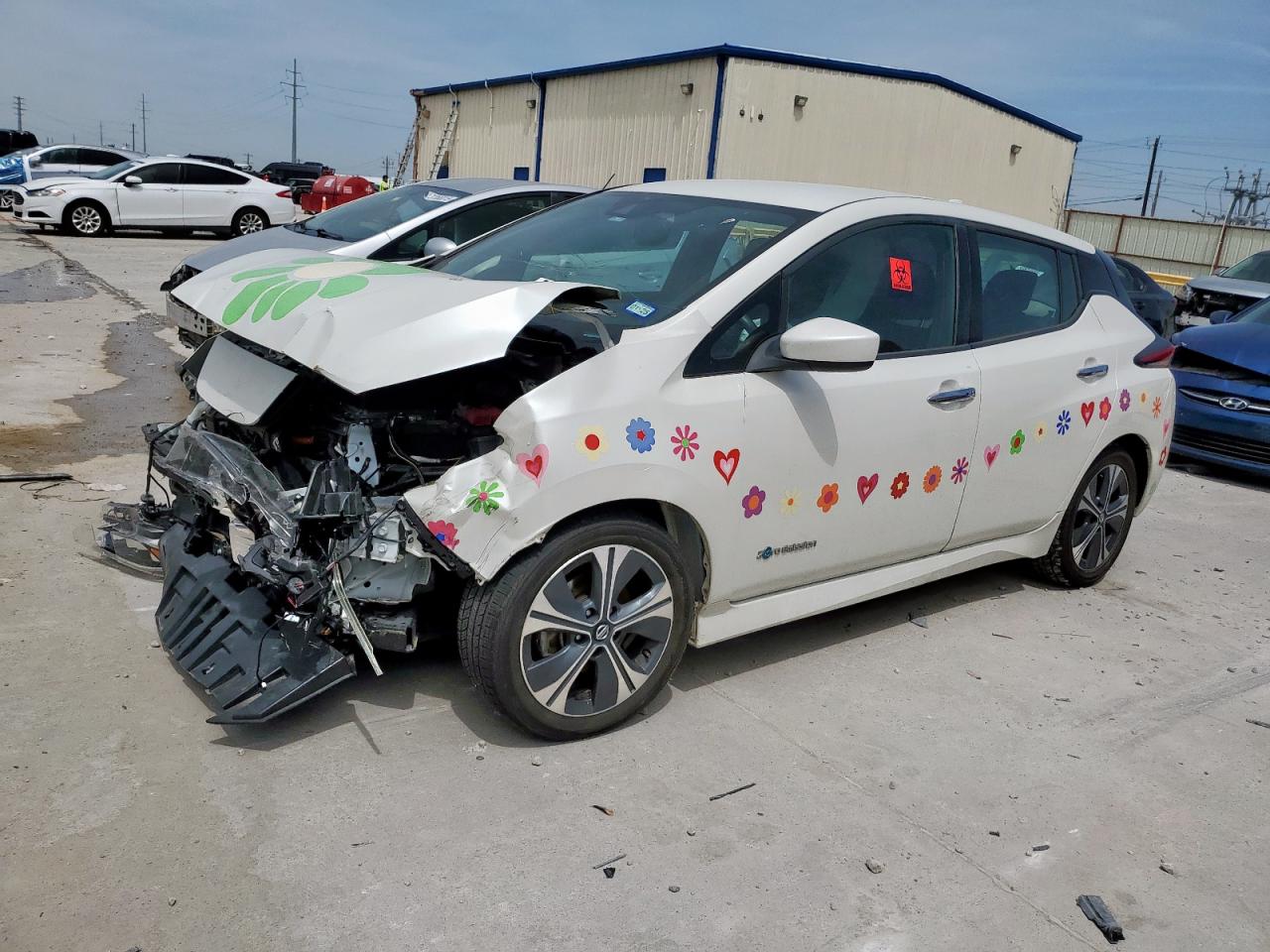 2018 Nissan Leaf S იყიდება Haslet-ში, TX - Front End
