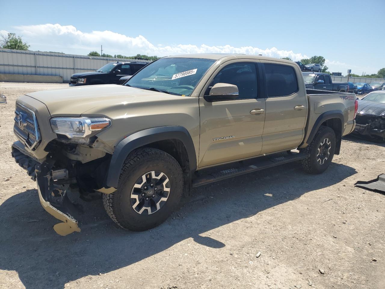 2016 Toyota Tacoma Double Cab na sprzedaż w Kansas City, KS - Front End