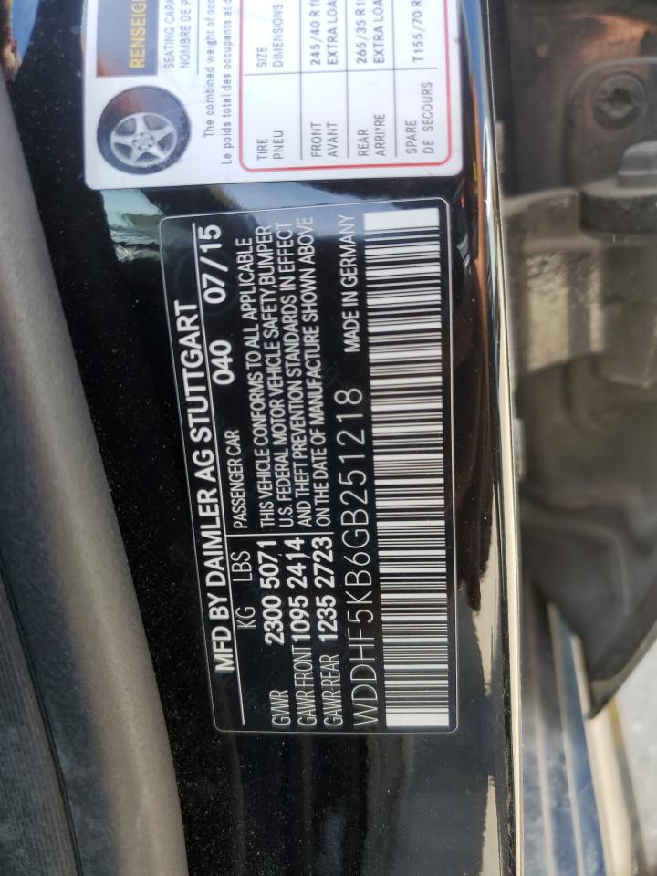 WDDHF5KB6GB251218 2016 Mercedes-Benz E 350