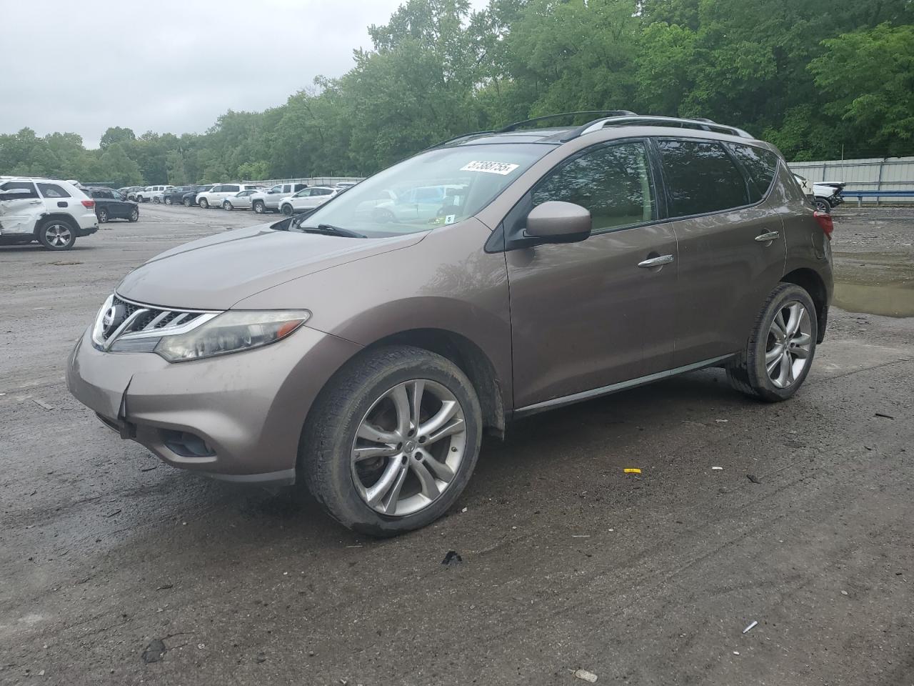 2011 Nissan Murano S na sprzedaż w Ellwood City, PA - Front End