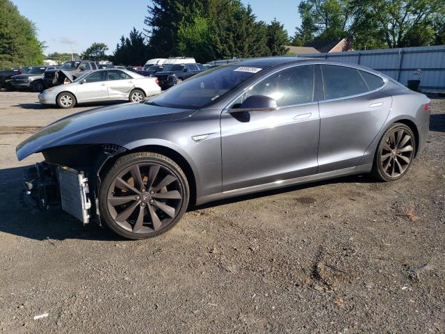 Hatchbacks TESLA MODEL S 2014 Szary
