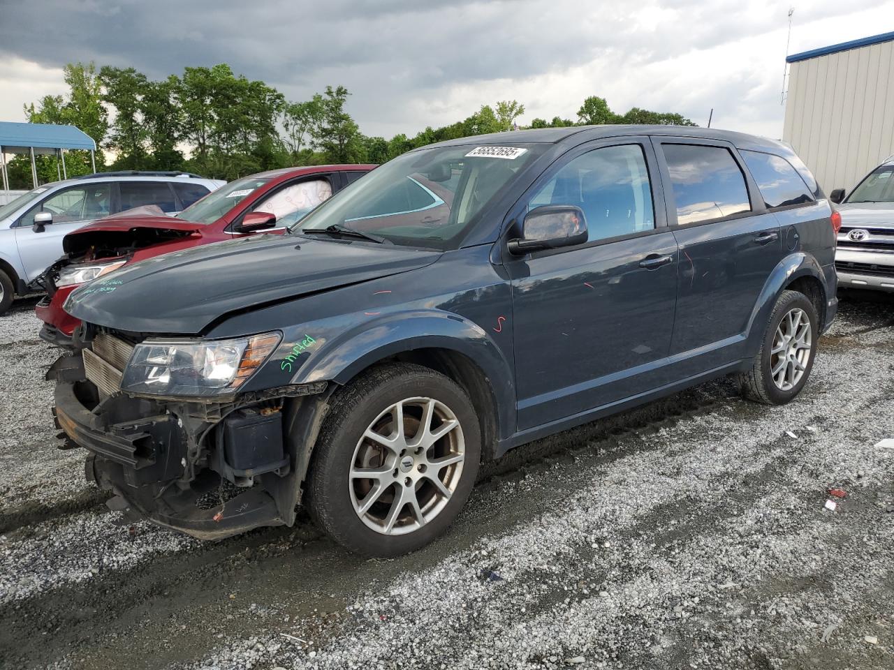 2018 Dodge Journey Gt იყიდება Spartanburg-ში, SC - Front End