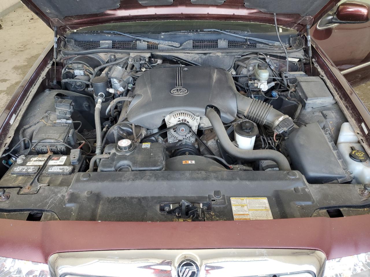 2002 Mercury Grand Marquis Gs VIN: 2MEFM74W42X619354 Lot: 56379055