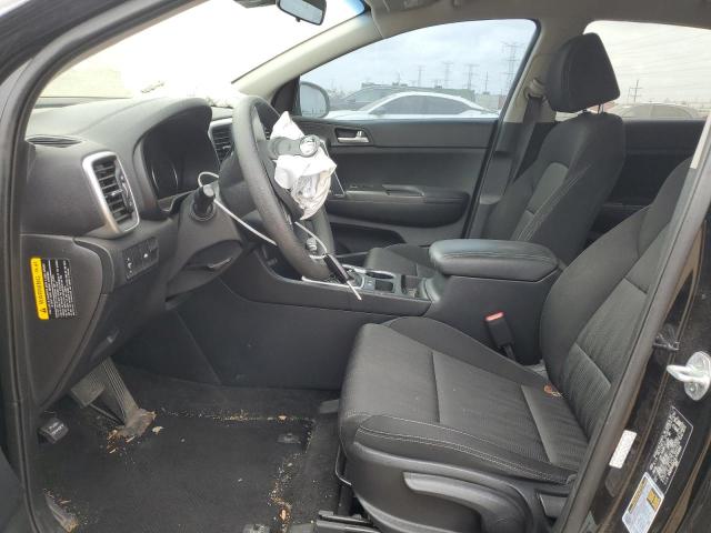  KIA SPORTAGE 2020 Чорний