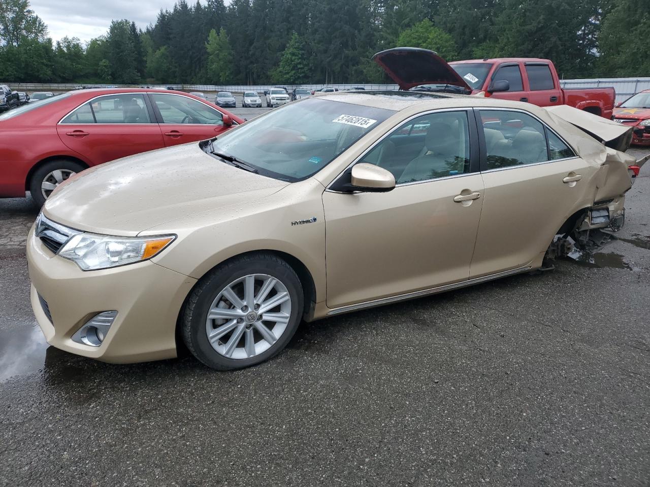 2012 Toyota Camry Hybrid zu verkaufen in Arlington, WA - Rear End