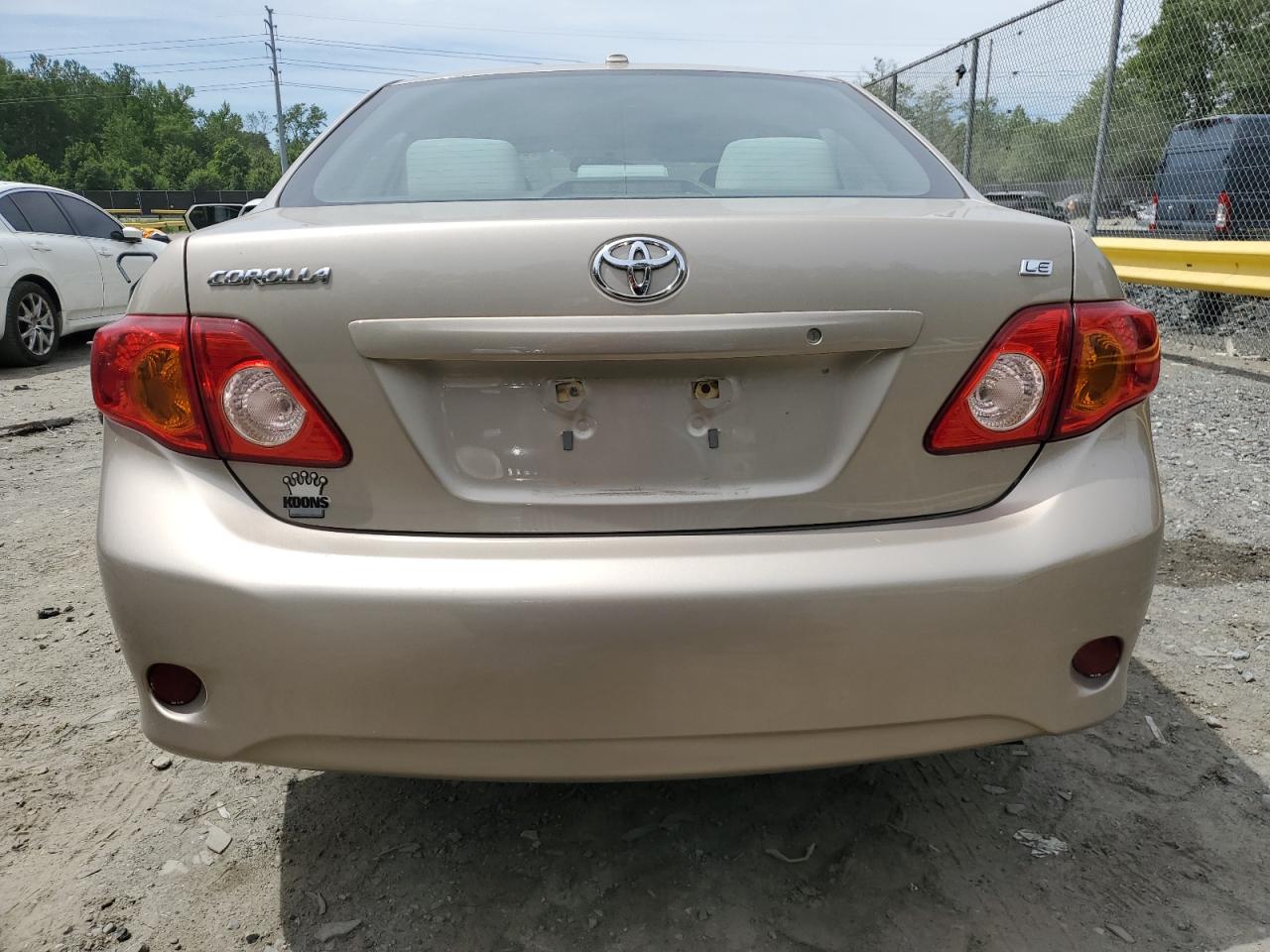 2010 Toyota Corolla Base VIN: 2T1BU4EEXAC376219 Lot: 57515125