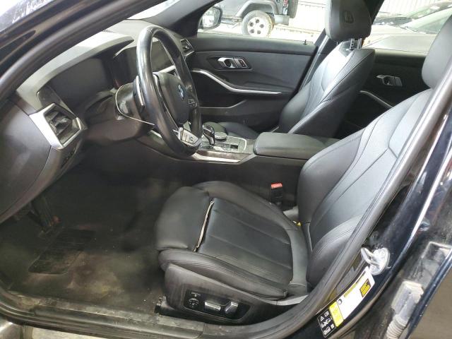  BMW 3 SERIES 2020 Чорний