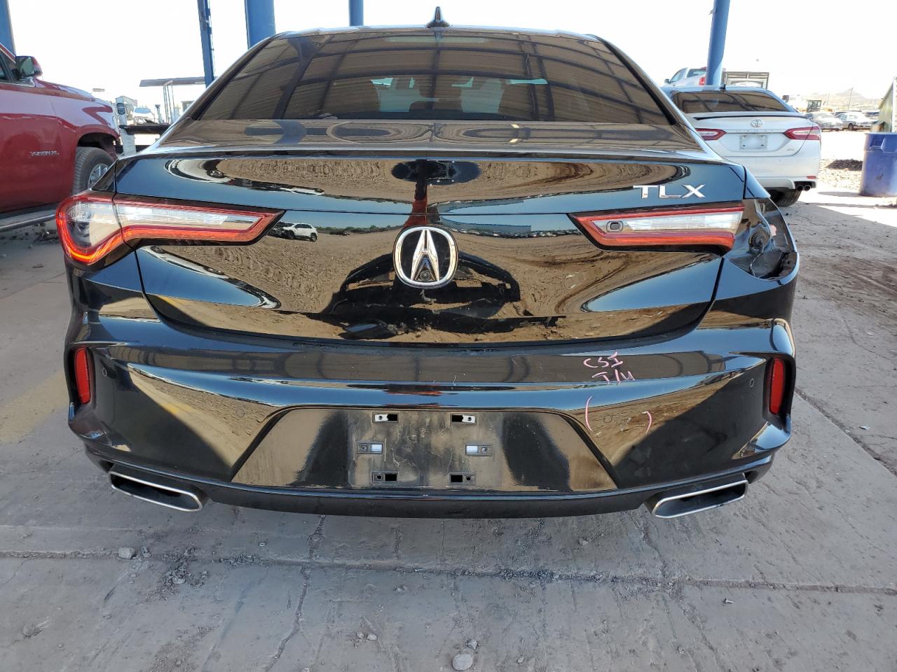 2022 Acura Tlx Technology VIN: 19UUB5F49NA001833 Lot: 57454905
