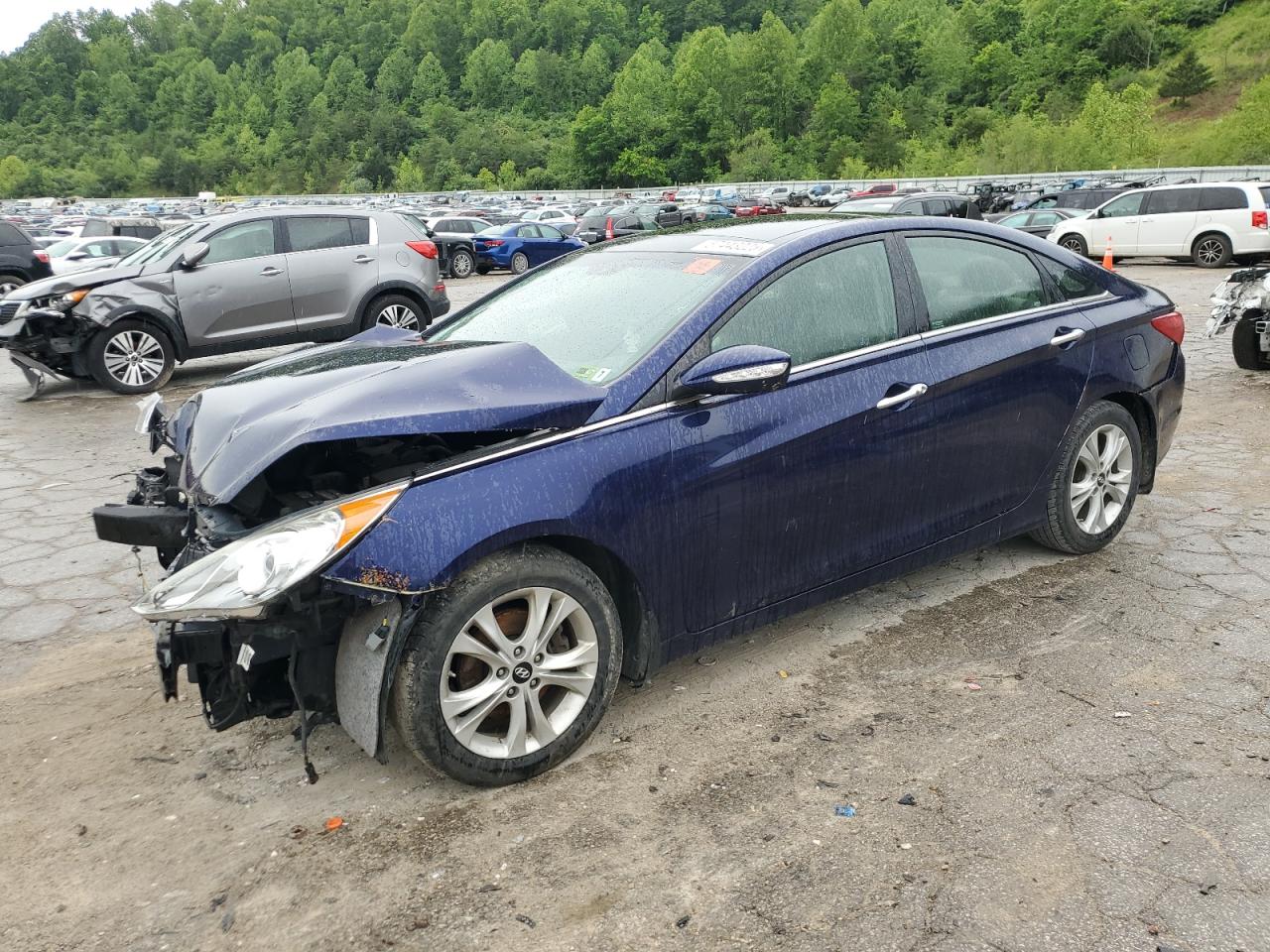2012 Hyundai Sonata Se for Sale in Hurricane, WV - Front End