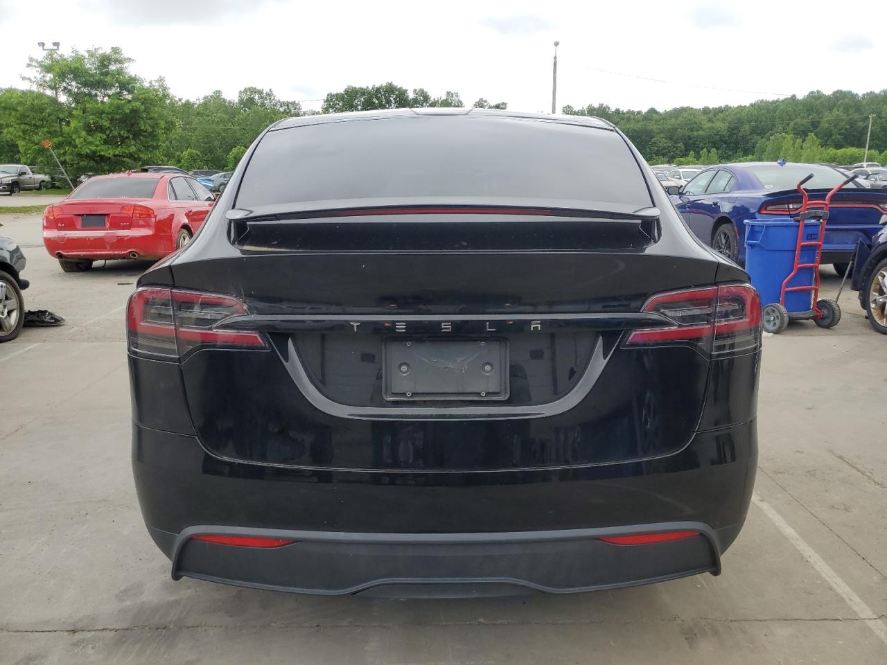 2024 Tesla Model X VIN: 7SAXCAE58RF447127 Lot: 56040635