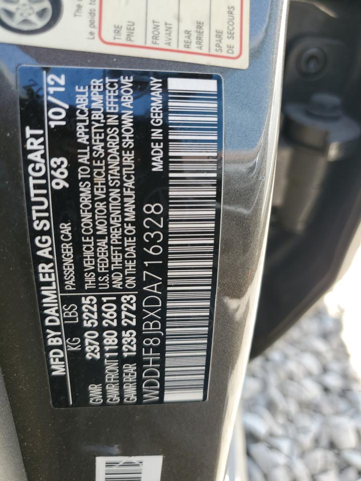 2013 Mercedes-Benz E 350 4Matic VIN: WDDHF8JBXDA716328 Lot: 58764315