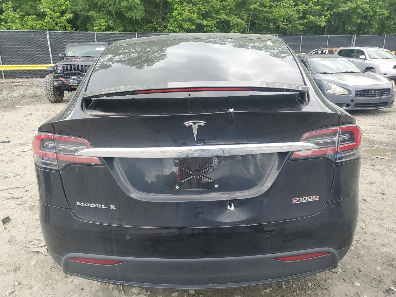 2017 Tesla Model X VIN: 5YJXCBE48HF051739 Lot: 57266475