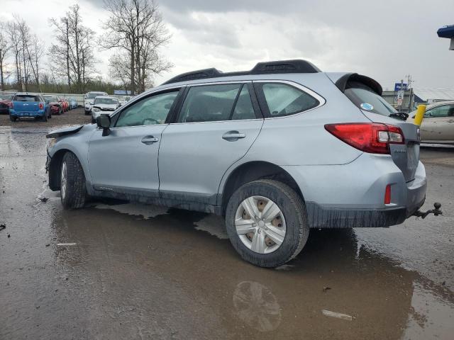  SUBARU OUTBACK 2015 Сріблястий