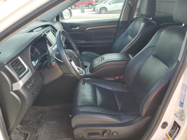 Parquets TOYOTA HIGHLANDER 2015 Biały