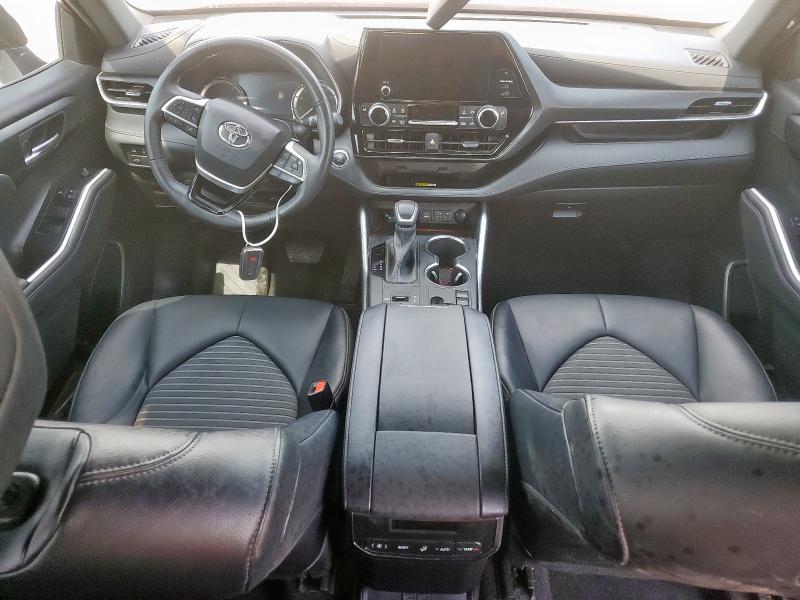  TOYOTA HIGHLANDER 2023 Czerwony
