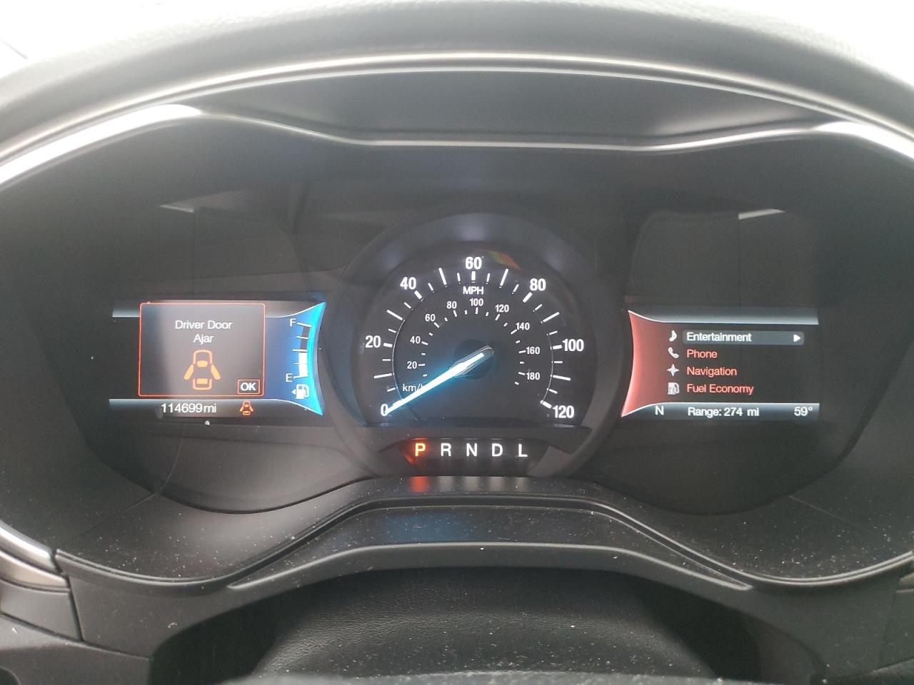 2019 Ford Fusion Se VIN: 3FA6P0LU4KR124902 Lot: 54042635