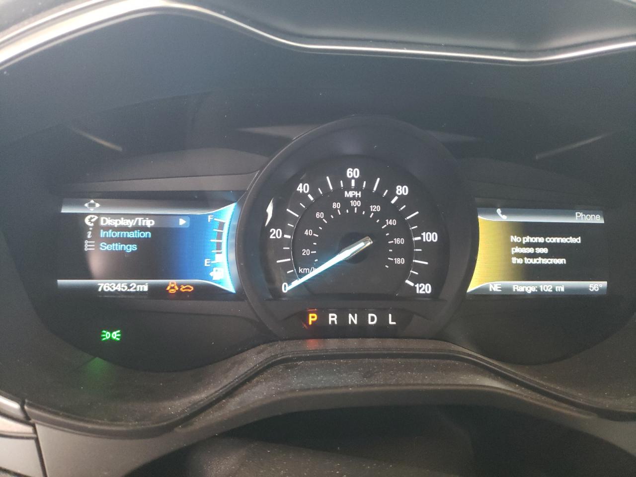 2019 Ford Fusion Se VIN: 3FA6P0LU5KR263971 Lot: 54025955