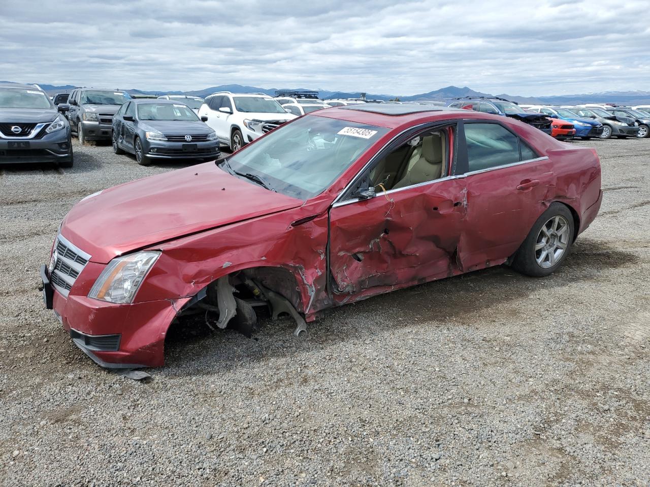 2009 Cadillac Cts na sprzedaż w Helena, MT - Side