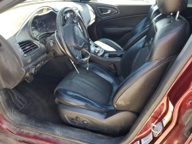  CHRYSLER 200 2015 Red