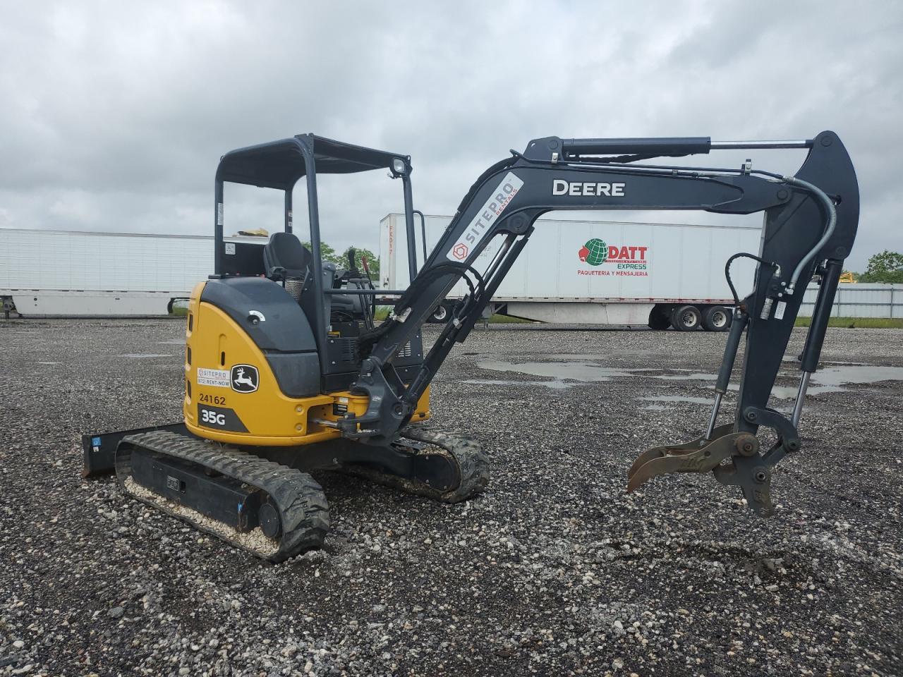 2023 John Deere 35G Mini Excavator იყიდება Houston-ში, TX - Water/Flood
