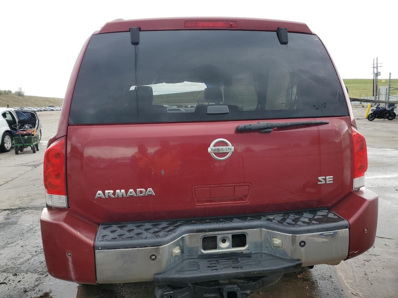 2007 Nissan Armada Se VIN: 5N1AA08C37N700572 Lot: 56073565