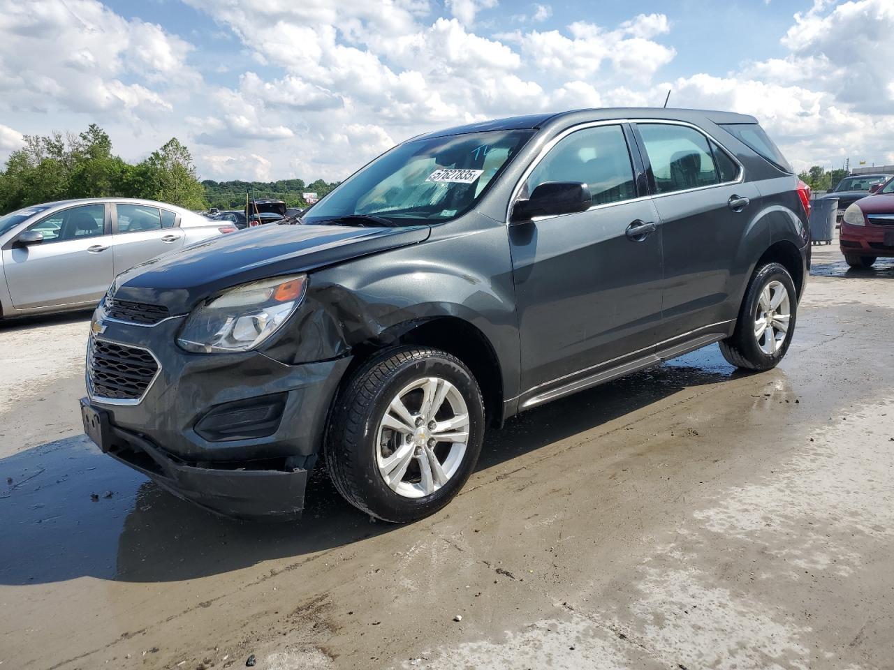 2017 Chevrolet Equinox Ls на продаже в Cahokia Heights, IL - Front End