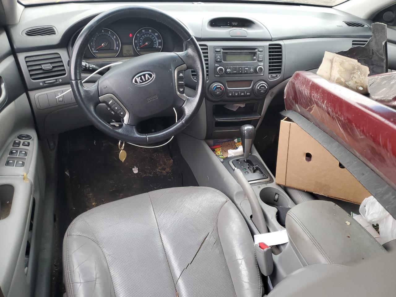 2008 Kia Optima Lx VIN: KNAGE124985236230 Lot: 57869805