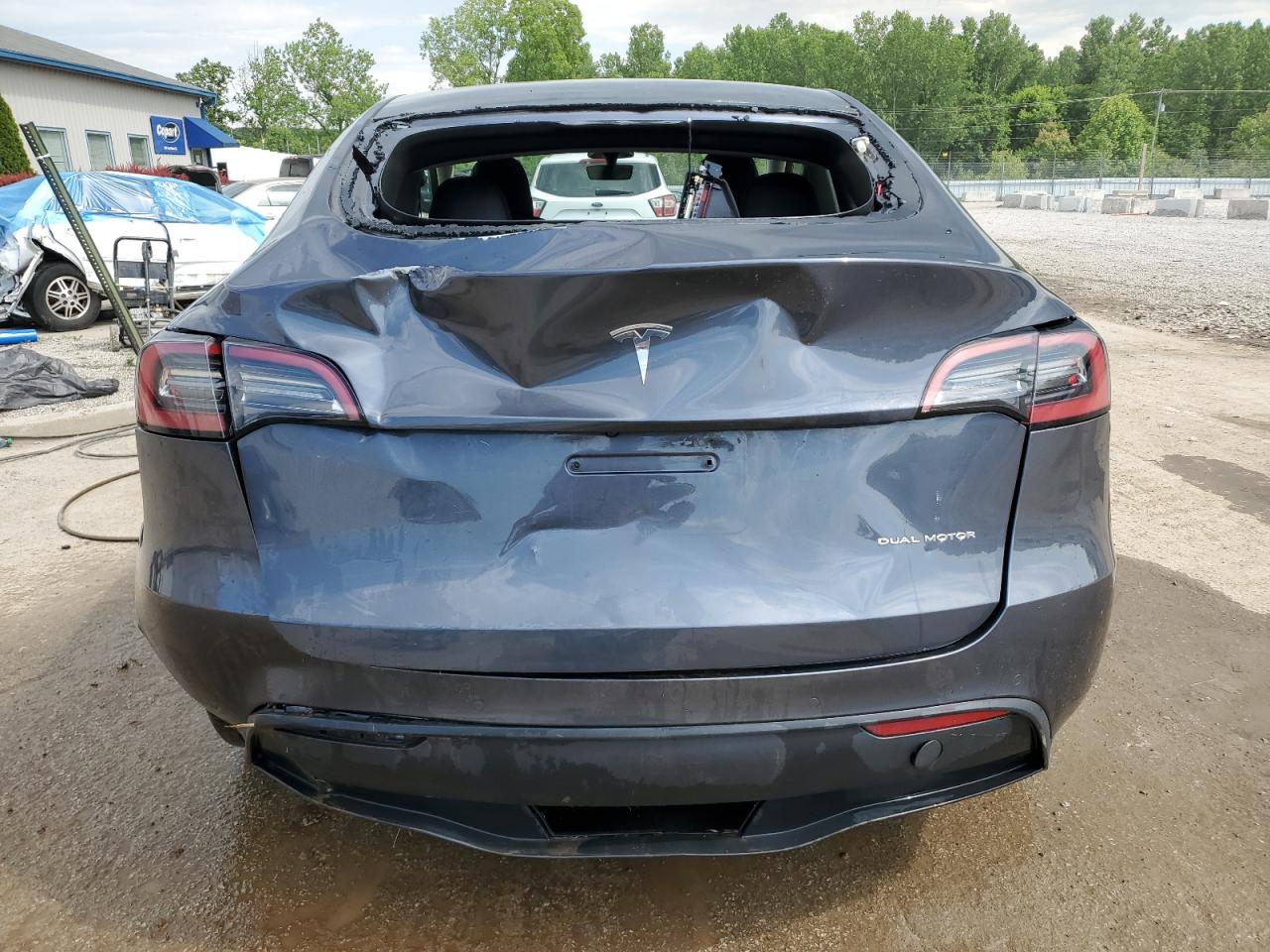 2022 Tesla Model Y VIN: 7SAYGDEE9NF443012 Lot: 58418435