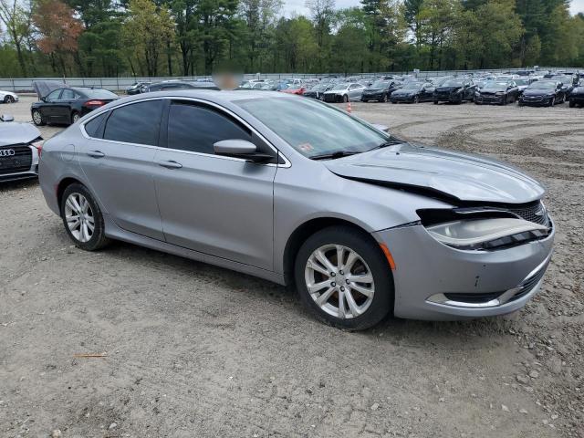 Sedans CHRYSLER 200 2015 Srebrny