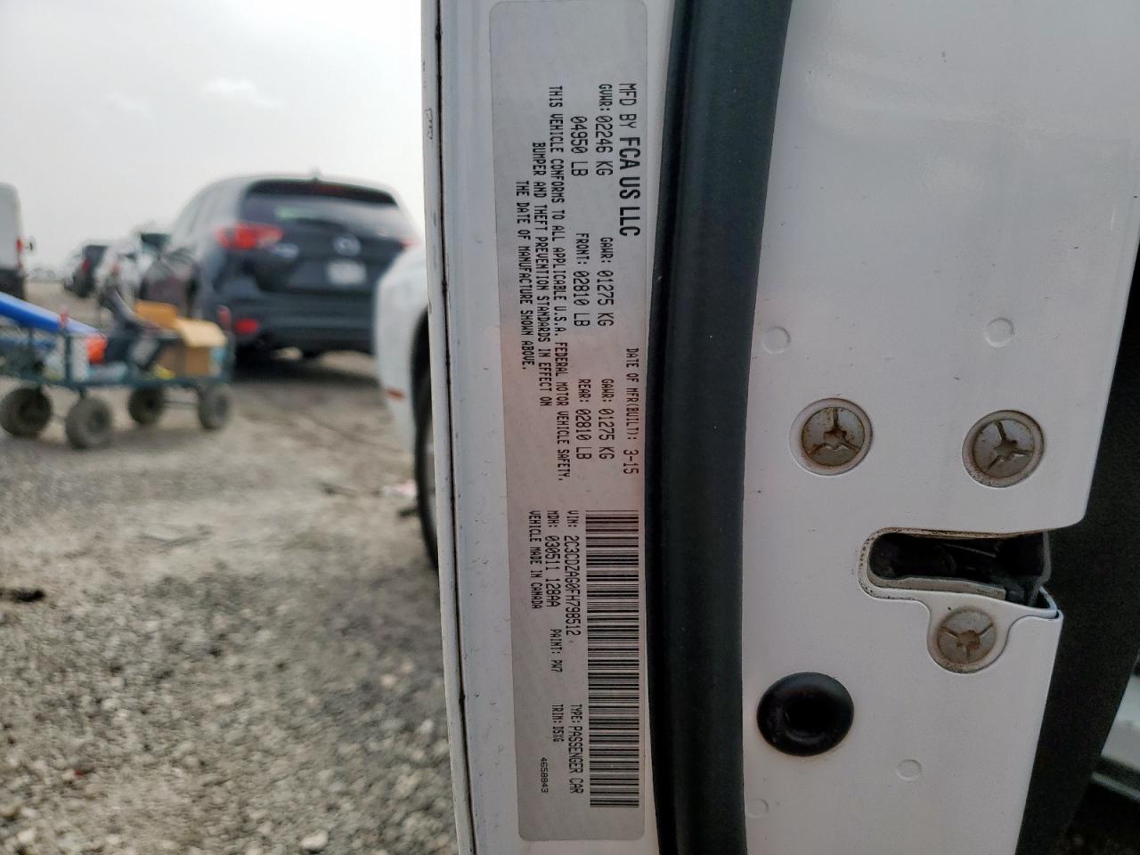 2015 Dodge Challenger Sxt VIN: 2C3CDZAG0FH798512 Lot: 56932245