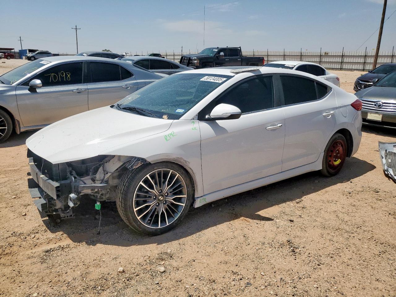 2018 Hyundai Elantra Sport for Sale in Andrews, TX - Front End