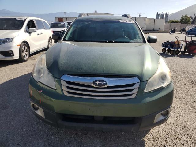  SUBARU OUTBACK 2012 Green
