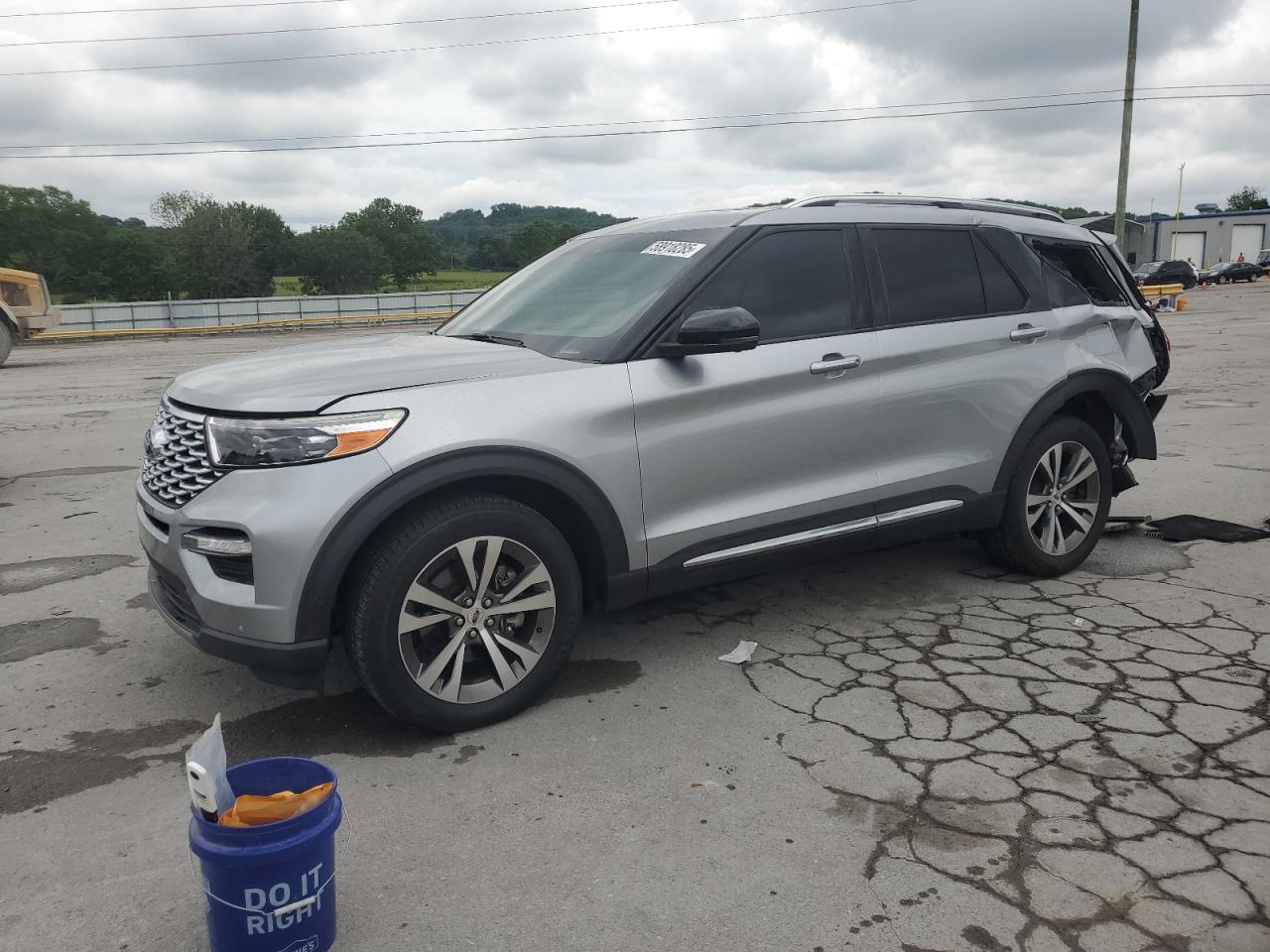 2020 Ford Explorer Platinum en Venta en Lebanon, TN - Rear End