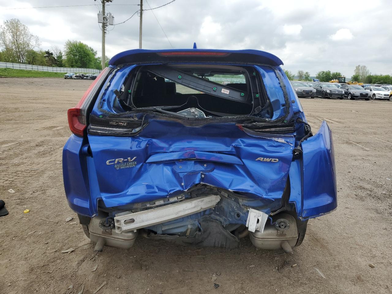 2020 Honda Cr-V Ex VIN: 7FARW2H56LE010558 Lot: 57080535