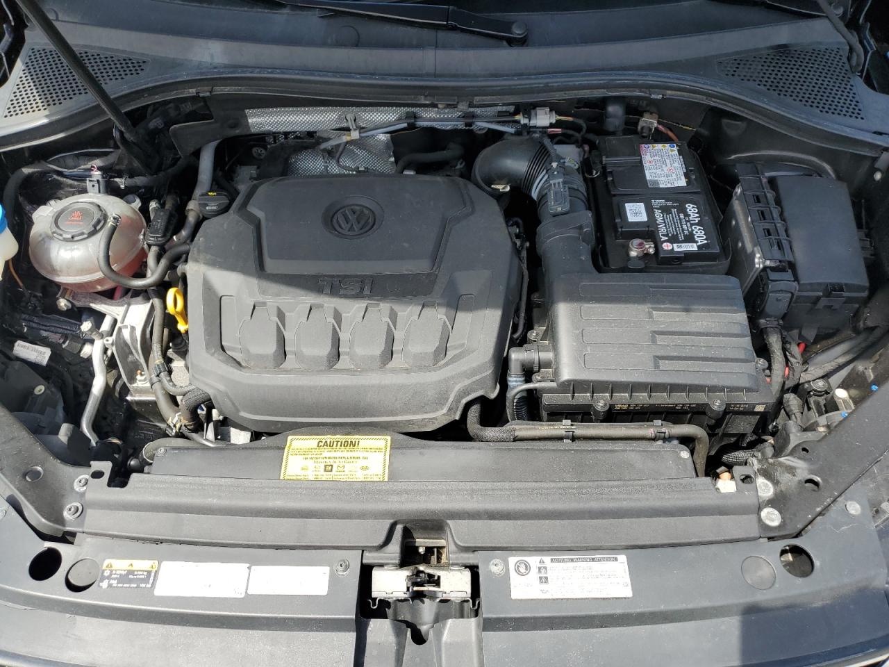 2019 Volkswagen Tiguan Se VIN: 3VV2B7AX2KM004155 Lot: 56887475