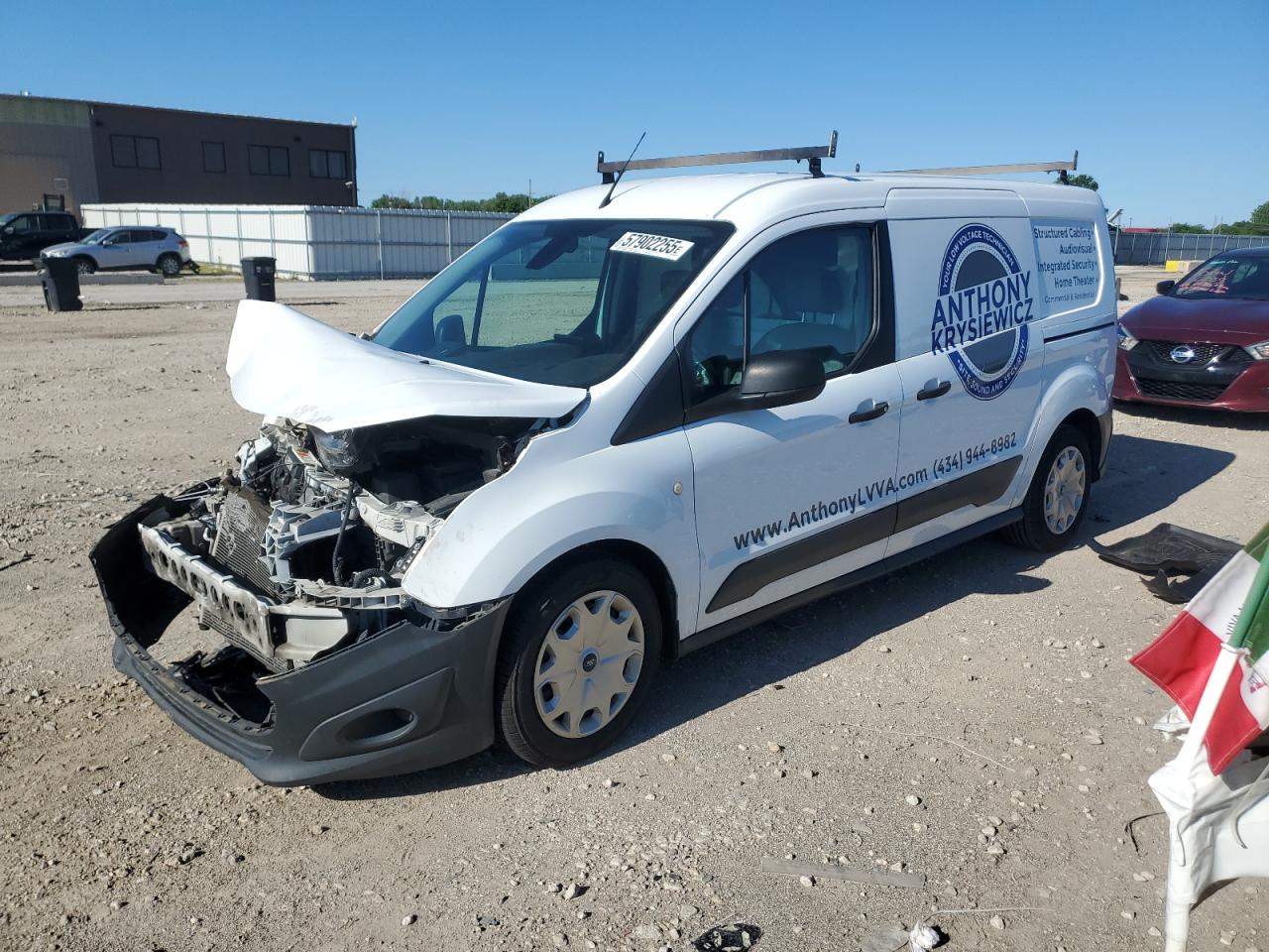2017 Ford Transit Connect Xl იყიდება Kansas City-ში, KS - Front End
