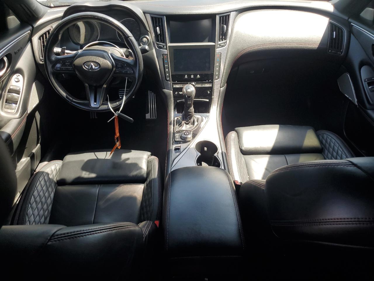 2018 Infiniti Q50 Red Sport 400 VIN: JN1FV7AR9JM480649 Lot: 55341995