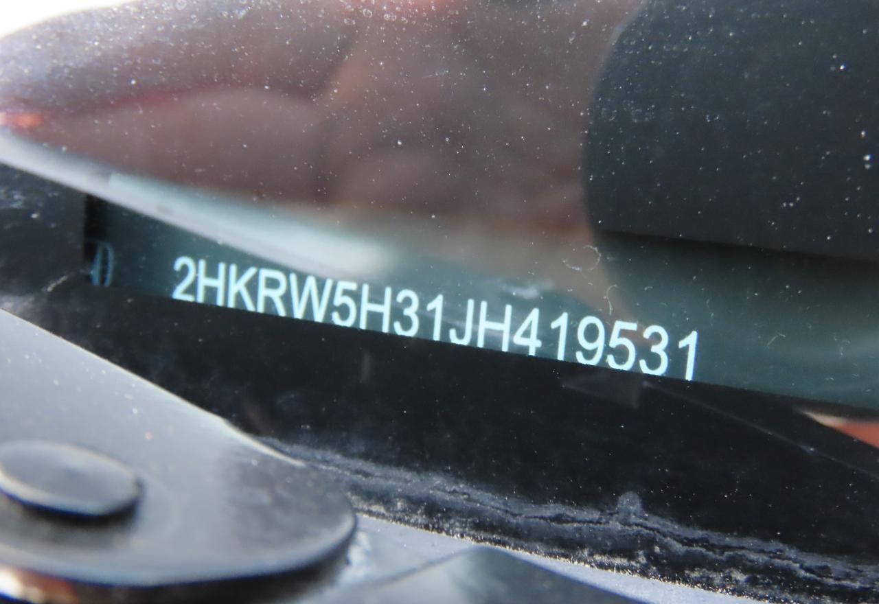 2HKRW5H31JH419531 HONDA CRV 2018