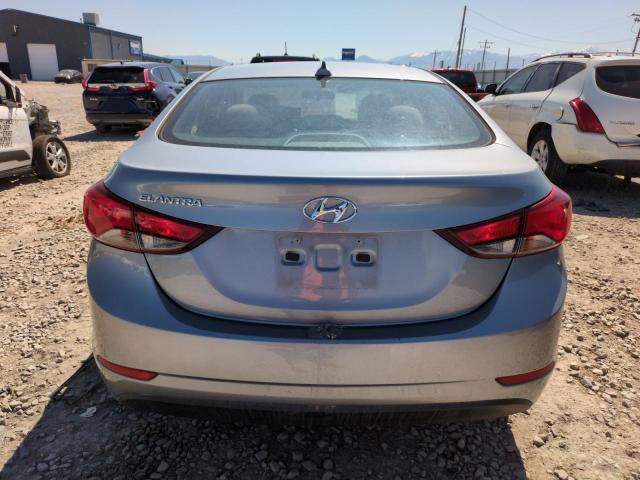 Седани HYUNDAI ELANTRA 2016 Сірий