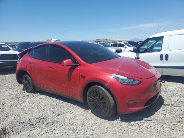  TESLA MODEL Y 2022 Czerwony