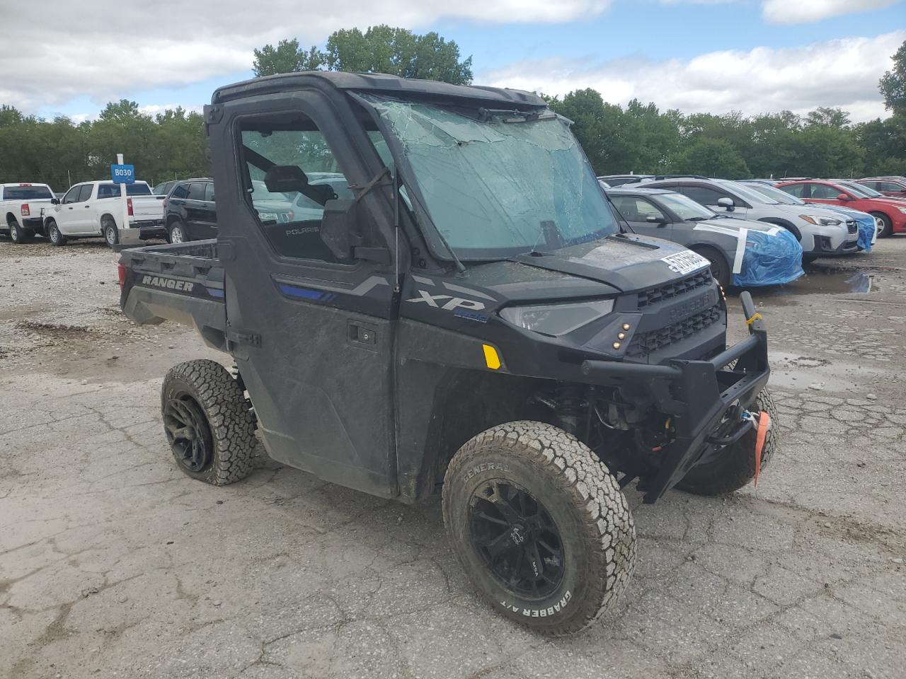2024 Polaris Ranger Xp 1000 Northstar Premium за продажба в Des Moines, IA - Rollover