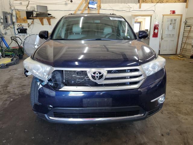  TOYOTA HIGHLANDER 2012 Granatowy