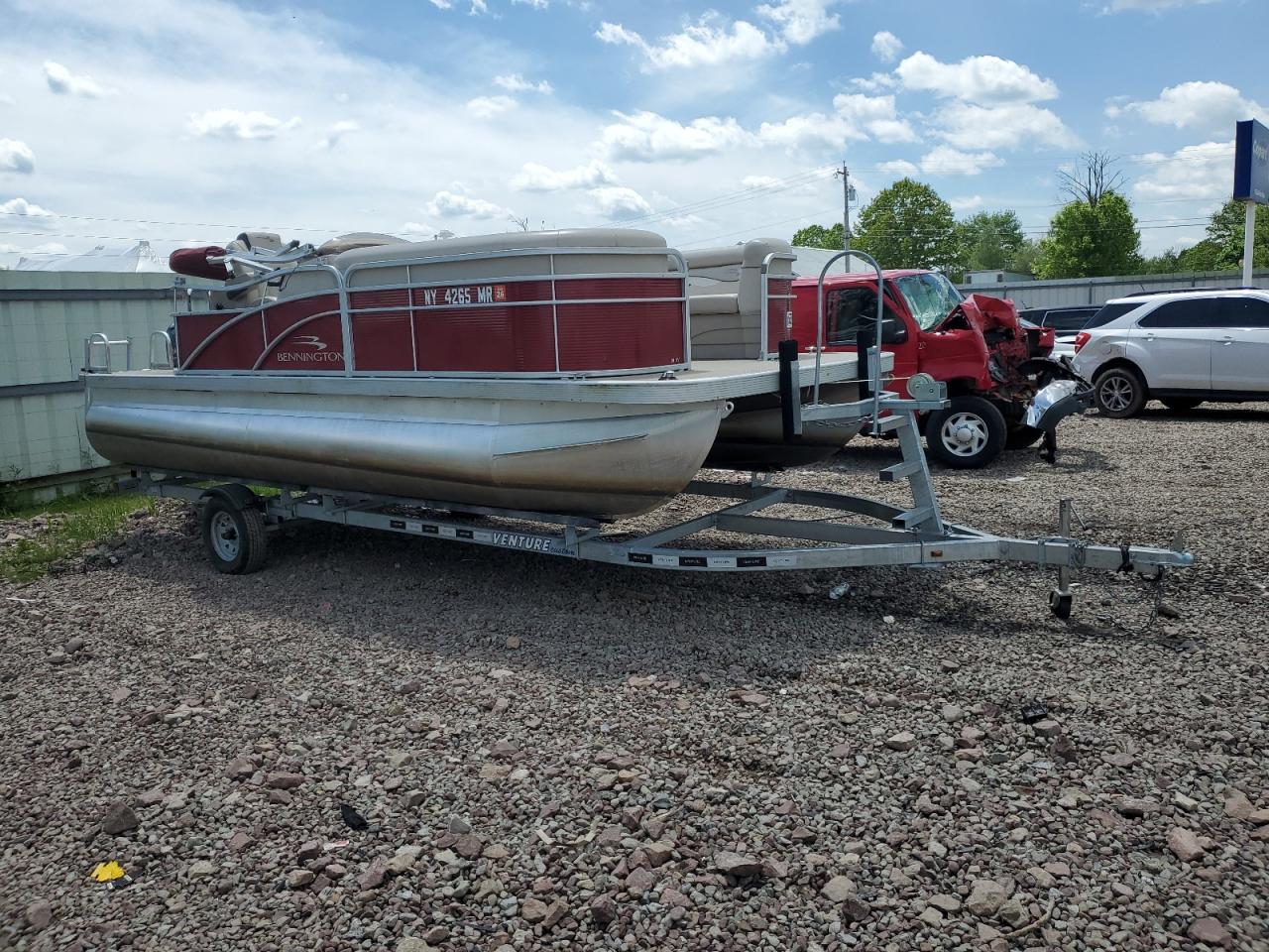 2019 Bennington Marine Marine/Trl იყიდება Central Square-ში, NY - Minor Dent/Scratches