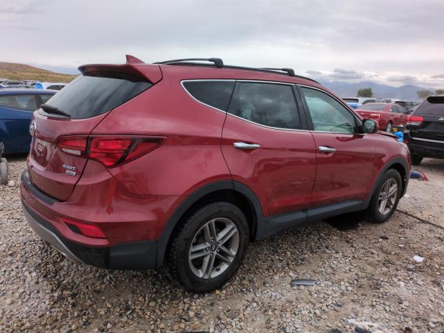  HYUNDAI SANTA FE 2017 Czerwony