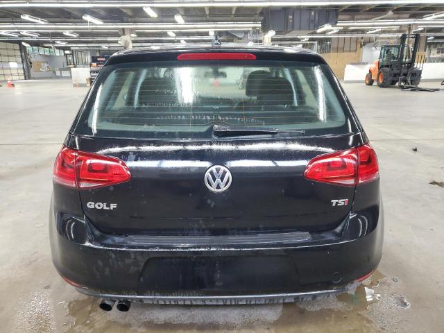 Hatchbacks VOLKSWAGEN GOLF 2017 Czarny