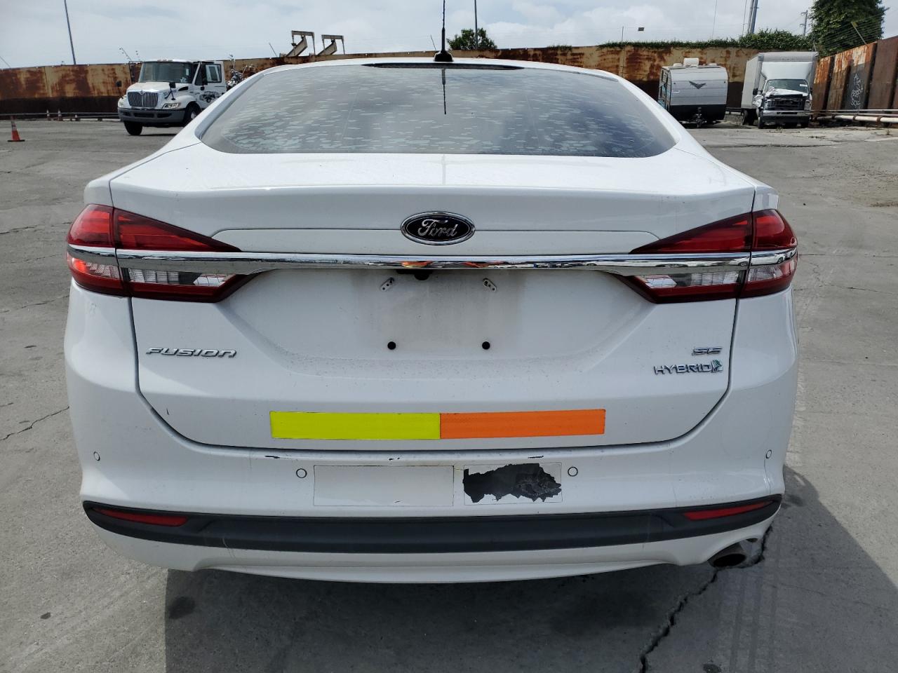 2018 Ford Fusion Se Hybrid VIN: 3FA6P0LU7JR281872 Lot: 54025445
